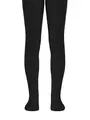 Детские махровые колготки sof-tiki (махровые внутри) однотонные 000 черный, , 140-146 (22), CONTE-KIDS, - 1