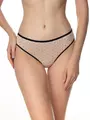 Трусы женские "бикини" print dots lb 2546 cappuccino-black, , 94/S, CONTE ELEGANT, - 1