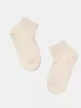 Носки детские короткие (однотонные) esli 000 молочный, , 16, ESLI, - 1