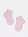 Хлопковые детские носки (однотонные) tip-top 000 бледно-розовый, , 12, CONTE-KIDS, - 1