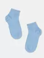 Носки детские короткие (однотонные) esli 000 голубой, , 20, ESLI, - 1