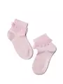 Носки детские однотонные tip-top (с кружевной лентой) 000 cветло-розовый, , 12, CONTE-KIDS, - 1