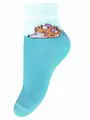 Носки детские с рисунком baby 3081 брестские 424 бирюза, , 11-12, БРЕСТСКИЕ, - 1