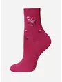 Носки детские с рисунком school 3081 брестские 046 т.бордовый, , 23-24, БРЕСТСКИЕ, - 1