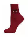 Носки детские с рисунком school 3081 брестские 047 т.бордовый, , 21-22, БРЕСТСКИЕ, - 1