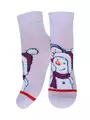 Носки детские (новый год) kids 3079 брестские 8002 бл.сиреневый, , 15-16, БРЕСТСКИЕ, - 1