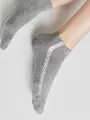 Носки женские короткие active 566 серый, , 40-41 (27), CONTE ELEGANT, - 1