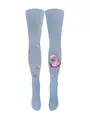 Колготки детские (рисунок) school 3280 брестские 1008 серо-голубой, , 116-122 (18), БРЕСТСКИЕ, - 1