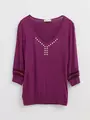 Джемпер женский esli ld 369 пурпурный, , 158,164-92, ESLI, - 1