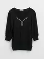 Джемпер женский esli ld 369 черный, , 158,164-92, ESLI, - 1