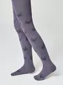 Колготки детские tip-top 678 серо-фиолетовый, , 128-134 (20), CONTE-KIDS, - 1