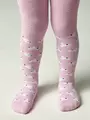 Теплые махровые детские колготки sof-tiki (махровые внутри) 643 светло-розовый, , 80-86 (14), CONTE-KIDS, - 1