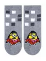 Носки мужские minions брестские 2138 (укороченные) 296 серый меланж, , 44-45 (29), БРЕСТСКИЕ, - 1