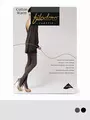 Теплые колготки с хлопком filodoro cotton warm nero, , 4, FILODORO, - 1