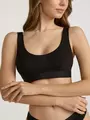 Бюстье женское из бамбука с хлопком comfy line lbe 2990 black-black, , 170-92/M, CONTE ELEGANT, - 1