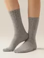 Хлопковые удлиненные носки active 620 серый, , 36-38 (23-25), CONTE ELEGANT, - 1