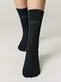 Удлиненные женские носки conte active 624 черный, , 39-41 (25-27), CONTE ELEGANT, - 1