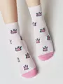 Теплые носки для девочек с махровой стопой sof-tiki 763 светло-розовый, , 16, CONTE-KIDS, - 1