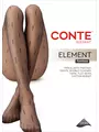 Колготки с вертикальными линиями element nero, , 5, CONTE ELEGANT, - 1