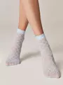 Носки женские в крупные ромбы conte 21с-145сп light blue, , 36-39 (23-25), CONTE ELEGANT, - 1