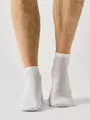 Короткие мужские носки conte bamboo 000 белый, , 44-45 (29), CONTE ELEGANT, - 1