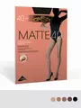 Колготки матовые omsa matte 40 nero, , 3, OMSA, - 1