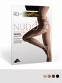 Колготки с низкой талией omsa nudo 40 vita bassa nero, , 2, OMSA, - 1