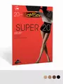 Колготки женские omsa super 20 nero, , 2, OMSA, - 1