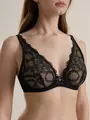 Бюстгальтер с треугольными чашками love story tb6206 черный, , 70A, CONTE ELEGANT, - 1