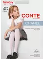 Колготки детские нарядные с рисунком «гусиная лапка» chanel bianco, , 116-122, CONTE ELEGANT, - 1
