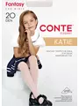 Детские колготки в точку с рисунком «кот» katie bianco, , 116-122, CONTE ELEGANT, - 1