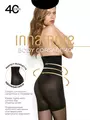 Колготки innamore body corsage 40 nero, , 3, INNAMORE, - 1