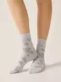 Носки женские conte classic 697 светло-серый, , 39-41 (25-27), CONTE ELEGANT, - 1