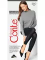 Леггинсы женские conte cashmere leggings 250 nero, , 2, CONTE ELEGANT, - 1