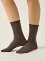 Удлинённые женские носки conte classic 751 шоколадный, , 36-38 (23-25), CONTE ELEGANT, - 1