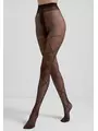 Колготки с имитацией шнуровки conte galerie grafit, , 3, CONTE ELEGANT, - 1