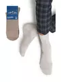 Носки мужские из бамбука omsa classic 205 grigio chiaro, , 39-41 (25-27), OMSA, - 1