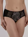 Трусы хипстеры со средней линией талии conte flora rp7173 черный, , 106/XL, CONTE ELEGANT, - 1