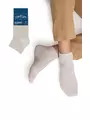 Короткие мужские носки omsa classic 201 grigio chiaro, , 42-44 (27-29), OMSA, - 1
